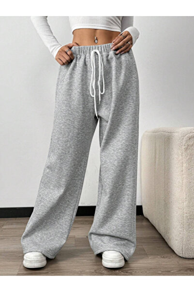 CANDERO Γυναικεία γκρι φαρδιά αθλητικά ρούχα μεγάλου μεγέθους, υψηλής ποιότητ...