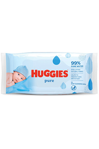 Signal Huggies Baby Wipes Pure, 56'S