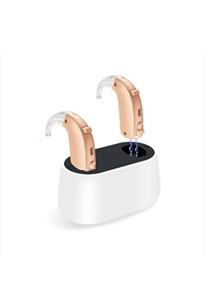 K KATHODE Set 2x Premium Rechargeable Hearing Aid with Air Channel G-26C,