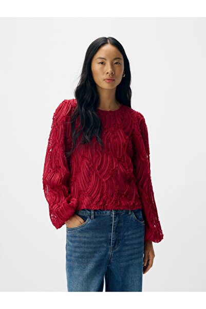 Object Bluse Textured