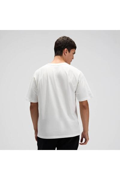 Ellesse Em557-Of Men's Basic T-Shirt - Off-White