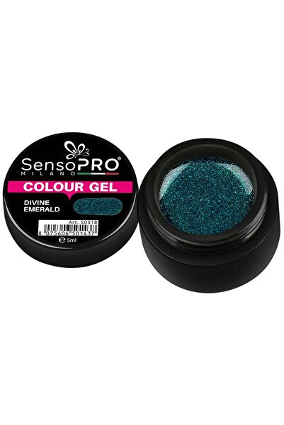 SensoPRO Milano Gel UV Color Divine Emerald 5ml,