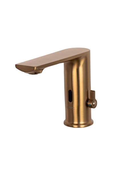 Trendy's Μπαταρία νιπτήρα με αισθητήρα TRENDY'S, έξυπνη με μίξερ, DC6V χρυσό, KD8898G