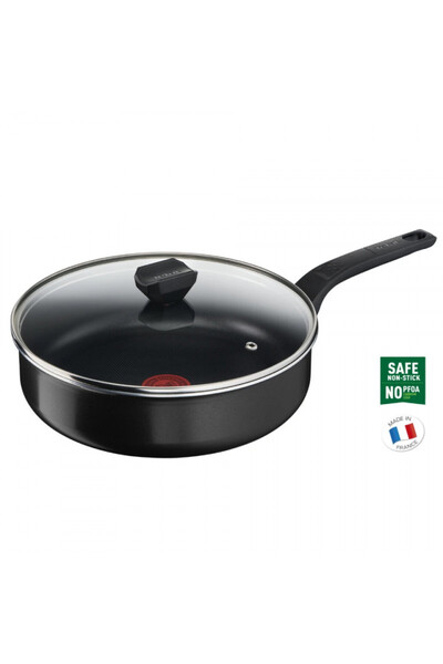 TEFAL Tigaie B5673253 C24 LENA SIMPLY CLEAN, 24 cm, strat antiaderent, capac ...