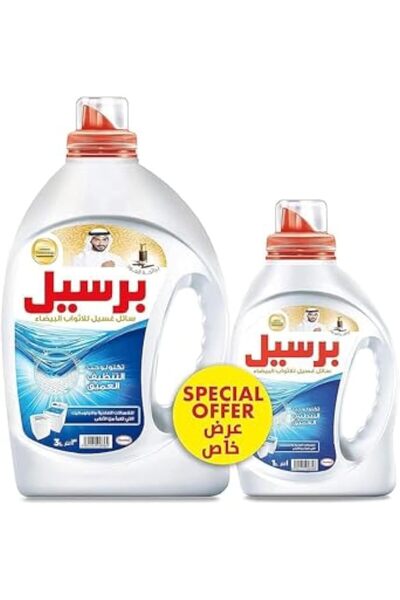 Persil منظف سائل للملابس البيضاء، 3 لتر + 1 لتر