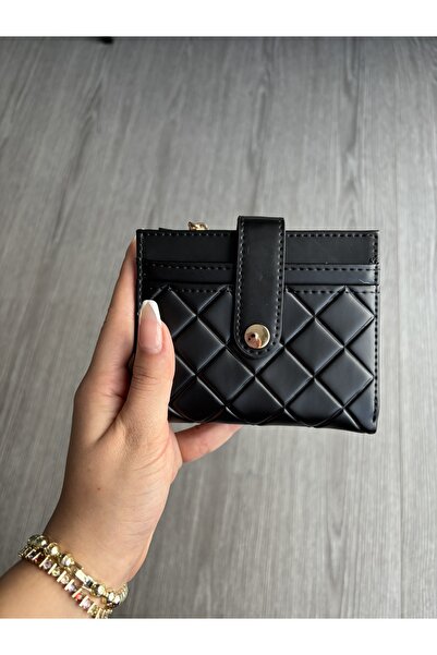 yako Coco Women's Wallet – Zippered Coin Compartment, Multi-Pocket, Leather Look Card Holder (12.5 × 10.5)