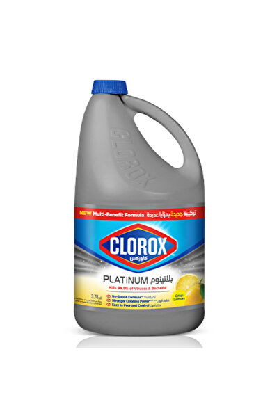 Clorox بلاتينيوم كريسب ليمون، 3.78 لتر