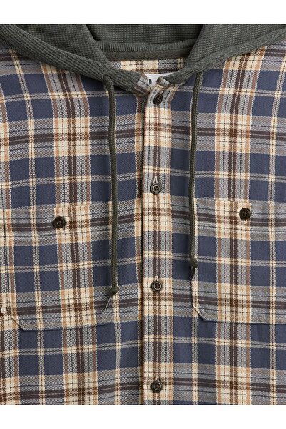 GAP Erkek Koyu Mavi Standart Fit Oxford Gömlek