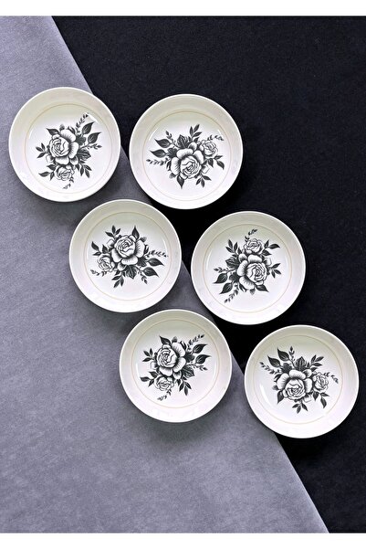 ers erbaşlar طقم فطور فاخر من ميلاس مكون من 6 قطع