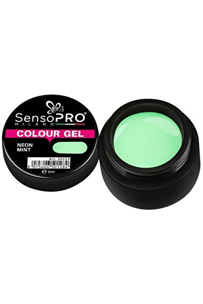 SensoPRO Milano Gel UV colorat Mentă Neon 5ml,