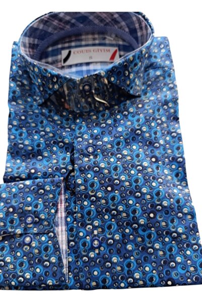 couis Men's Cotton Long Sleeve Shirt Size S