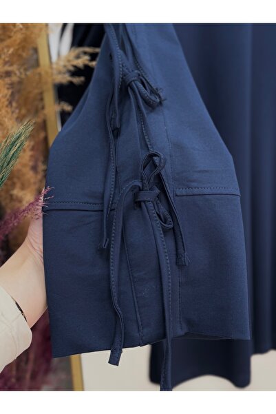 BENAHOLL Φούτερ με λεπτομέρεια με κορδόνια στα μανίκια Capedra-EU3089 Navy Blue