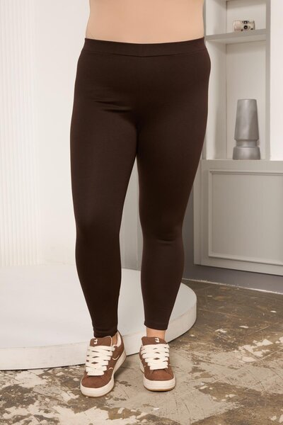 RMG Πλεκτό κολάν από ατσάλι μεγάλου μεγέθους καφέ