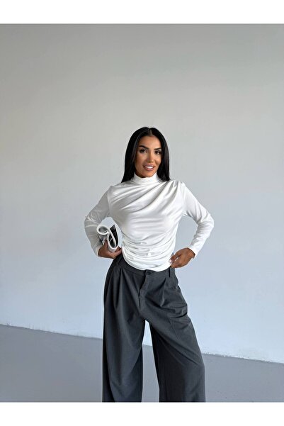 Freya BOĞAZLI SANDY BLUZ