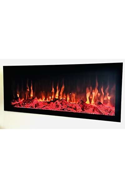 Esha Home 14 EFEKT DEKORATİF ŞÖMİNE BLUETOOOTH+KUMANDA+ÇITIRTI 120x30X16 CM