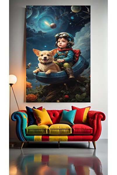 özkacar DESIGNE DE CAMERĂ PENTRU COPII V18 Acasă Perete Salon Salon de înfrum...
