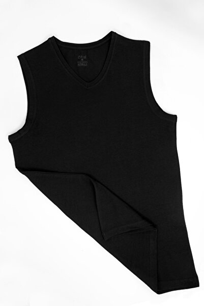 Öts Men's Tank Top V-Neck Zero Sleeve (96% Cotton - 4% Elastane)