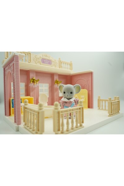 dalip Doll bathroom with furniture and figurine