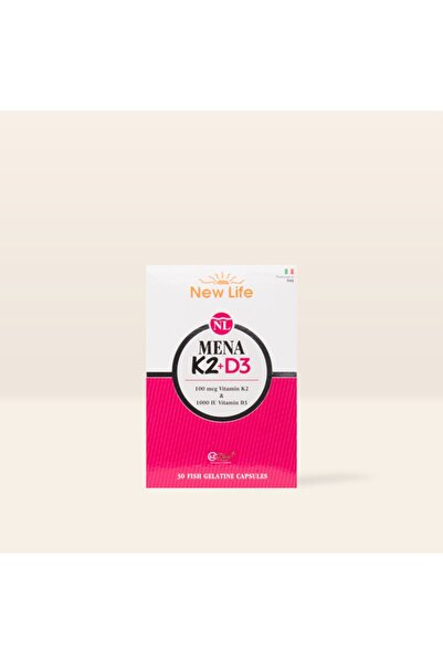 New Life Mena K2+D3 30 Kapsül