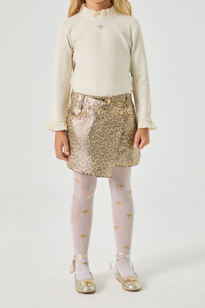 Tyess Girl Patterned Skirt