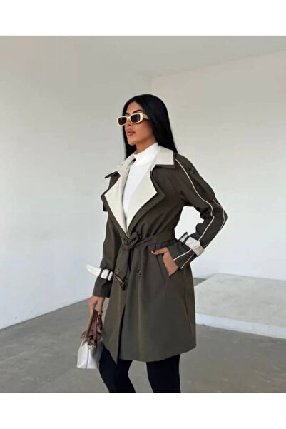 tellevolle Khaki Trench Coat