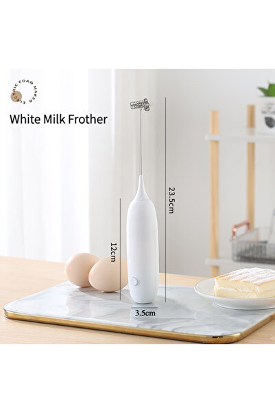 Choice خلاط رغوة البيض اليدوي، قطعة واحدة، أبيض، نموذج بطارية، خلاط رغوة الحل...