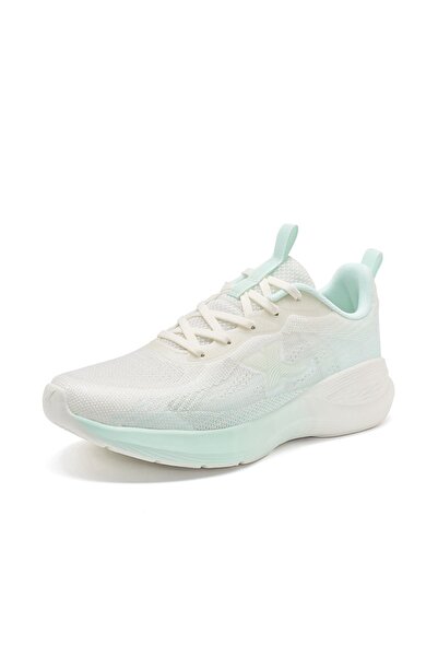 Xtep Femei Canvas White/Bubbly Green Running Shoes 6912670657870