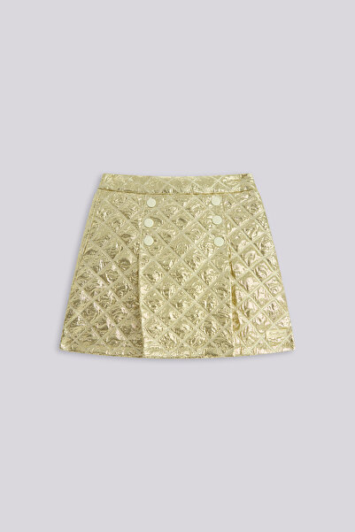 Tyess Girl Gold Skirt
