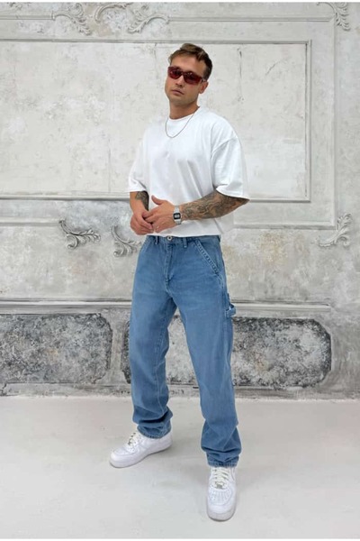 serline Apolet Detail Baggy Pants