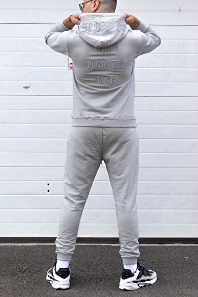 EXCLUSIVE STYLE Cotton tracksuit - PRiMal GRAY
