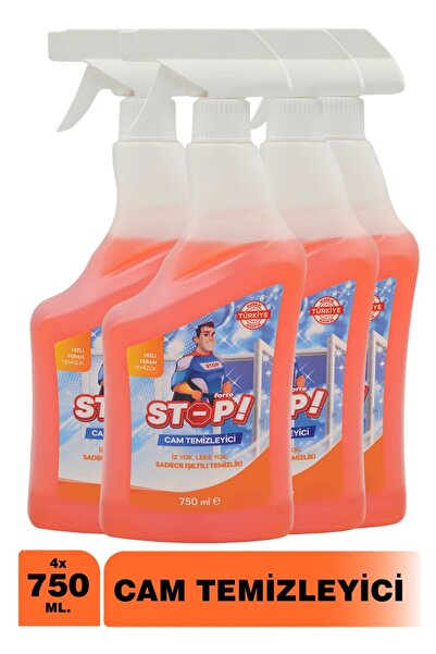 STOP Forte 4'lü Cam Temizleyici Sprey 750 ml