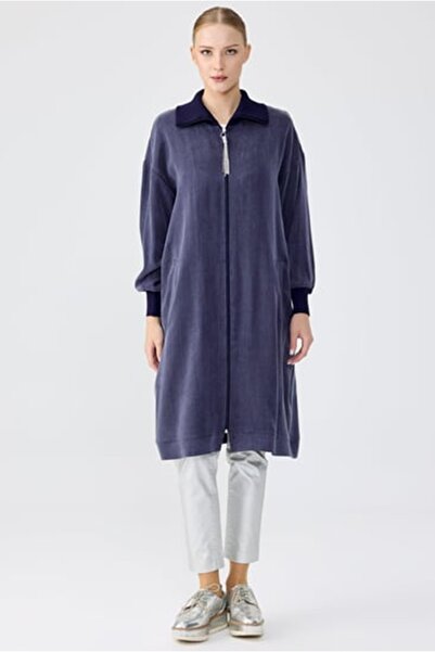 Tığ Triko Crochet Collar and Cuffs Knitwear Ribbed Cap -3114