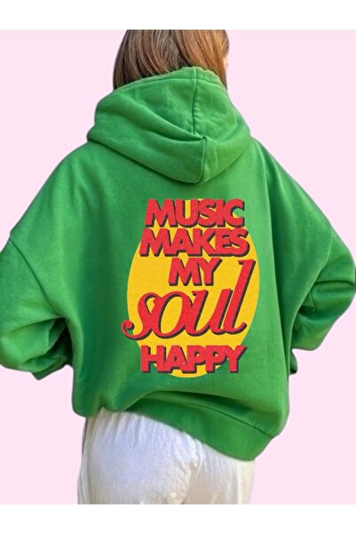 ArtYus Unisex Soul Happy Colorful Special cu imprimeu Bumbac supradimensionat...