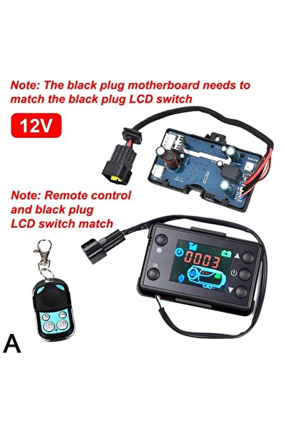 Choice 3 قطع 12 فولت 24 فولت سخان هواء ديزل هواء شاشة LCD مفتاح، لوحة تحكم ال...