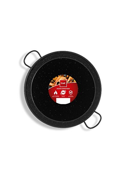 COK Enameled paella pan, tray 40xh4.5cm
