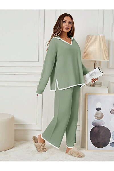 Rönesans Butik طقم تريكو مريح مكون من قطعتين