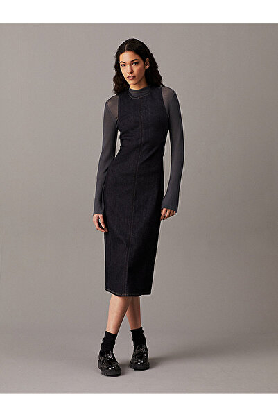 Calvin Klein Kadın Column Elbise