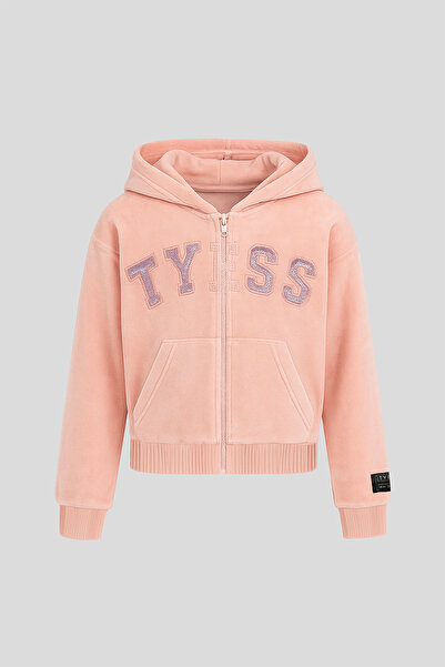 Tyess Girl Powder Tracksuit Top