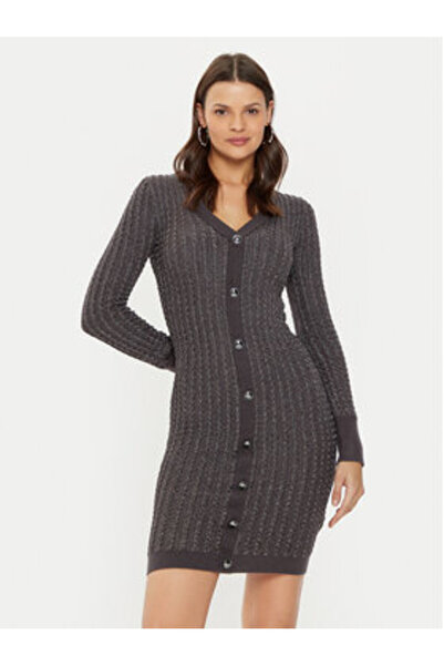 Guess Women's Knitted Dress Gray W5RK09Z3KT0