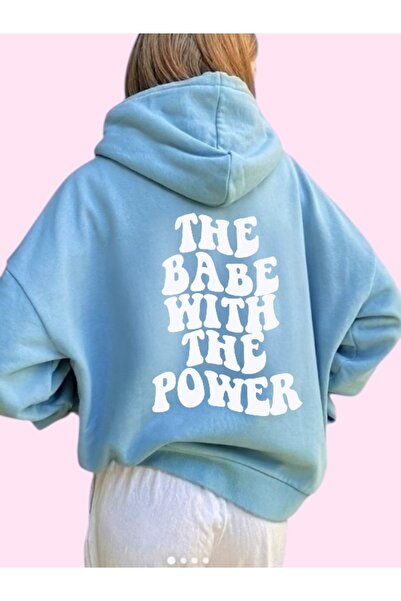 ArtYus Unisex The Babe Colorful Special cu imprimeu Cotton supradimensionat c...