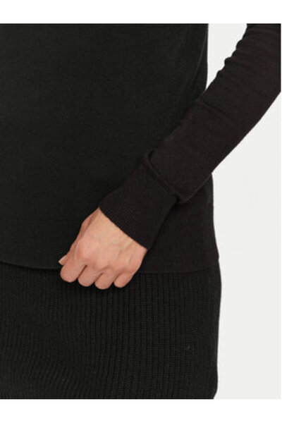 Guess Pulover cu guler înalt pentru femei, negru, W4BR03Z2NQ2