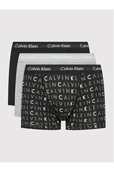 Calvin Klein underwear Men's 3-pack boxer shorts 0000U2664G Black, Gray