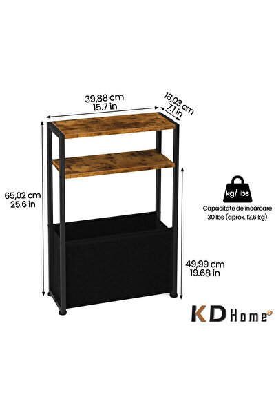 Kdhome KD Home SlideTable Narrow Side Table