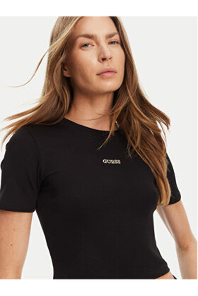 Guess Tricou damă negru V5YP08K8RT2