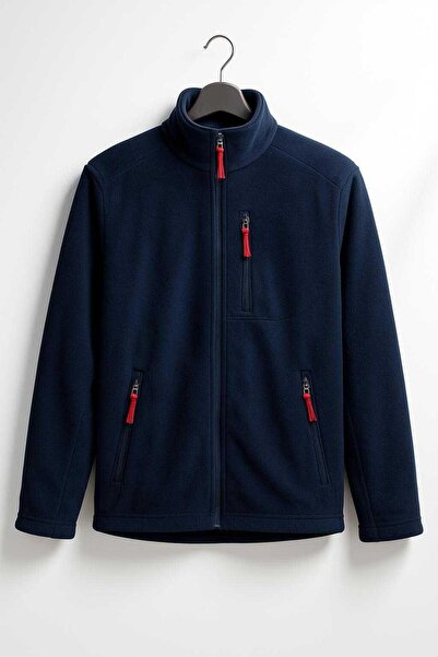 MOONBULL Men's Winter 3 Zipper Fleece Jacket