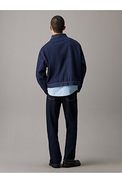 Calvin Klein Men's Relaxed Zip Denim Jacket