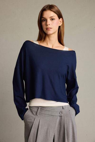 DeFacto Світшот з круглим вирізом Regular Fit Modal G3333AX25WN