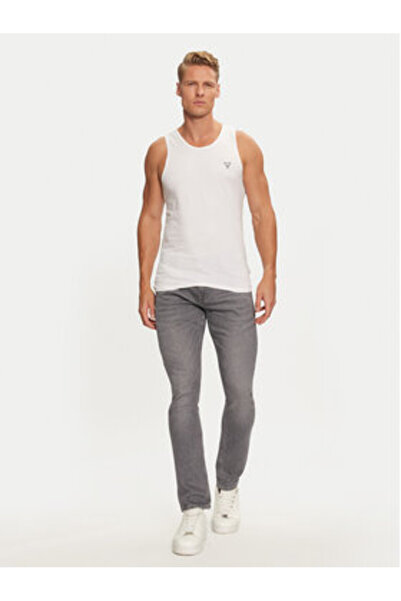 Guess Men's Set of 2 Tank Tops White U97G15KCD31