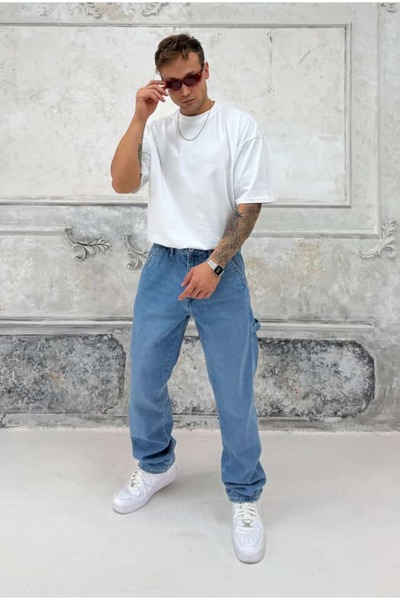 serline Apolet Detail Baggy Pants