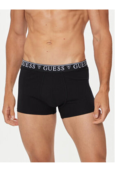 Guess Men's Set of 5 Boxer Shorts Black U4YG16K6YW1